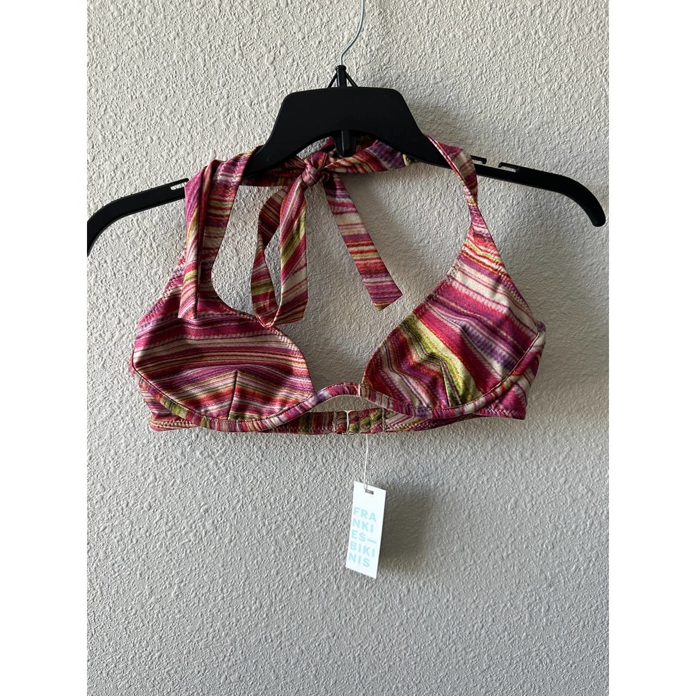 Frankies Bikinis Stardust Printed Underwire Bikini Top - Picture 7 of 13